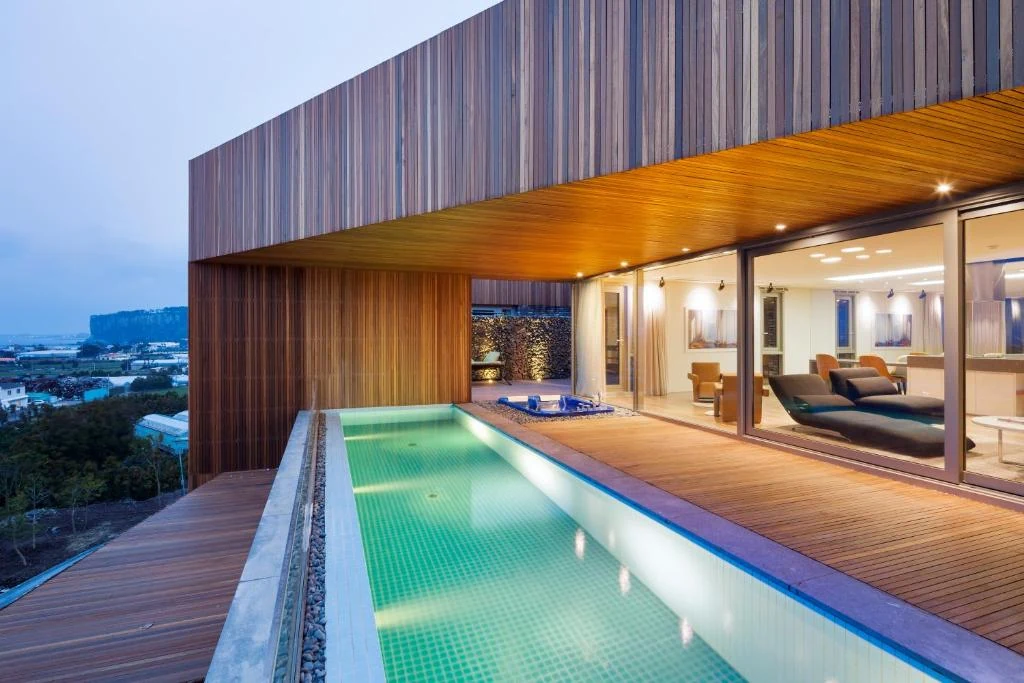 Bayhill Pool & Villa Jeju のプライベートプール付き Villa
