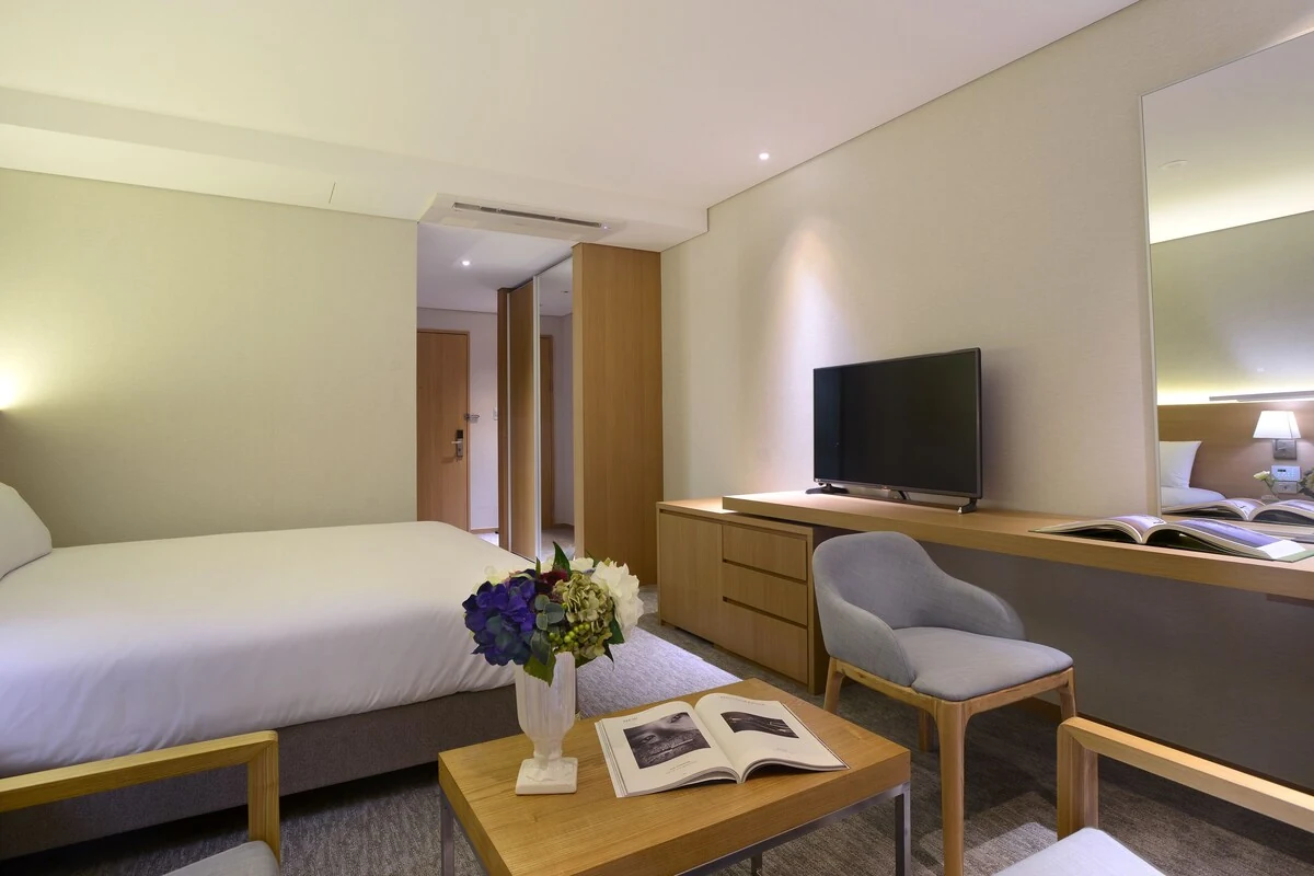 Astar Hotel Jejuの客室実景