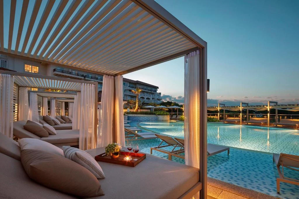 The Shilla Jeju該当施設のPoolside Cabana実景