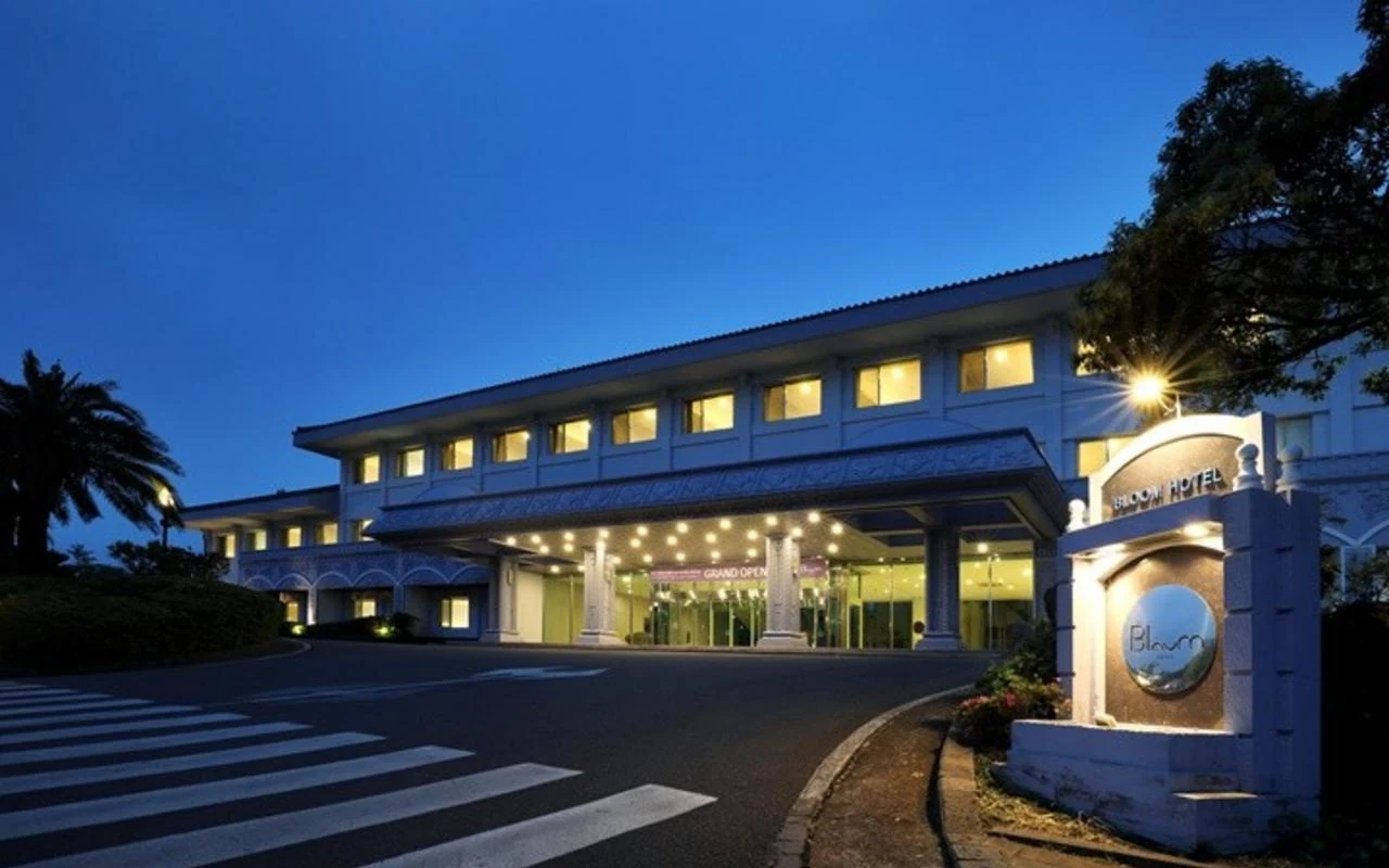 済州・中文にあるBloom Hotel Jejuのホテル外観