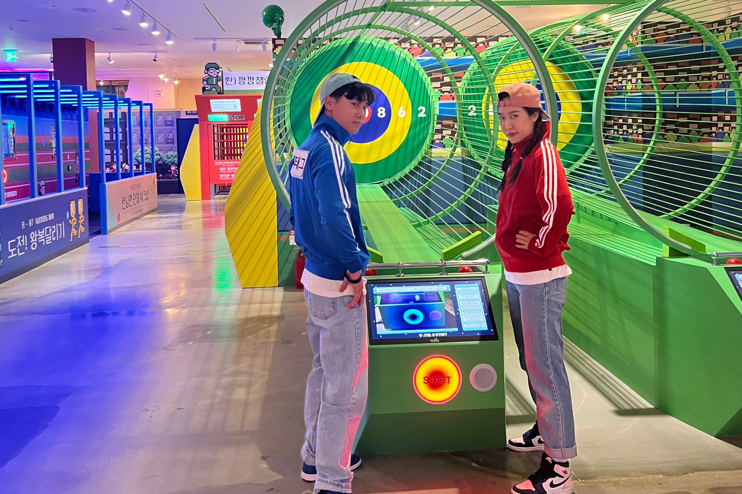 済州Running Man EP.4 Kangkang Landの実際の屋内チャレンジ