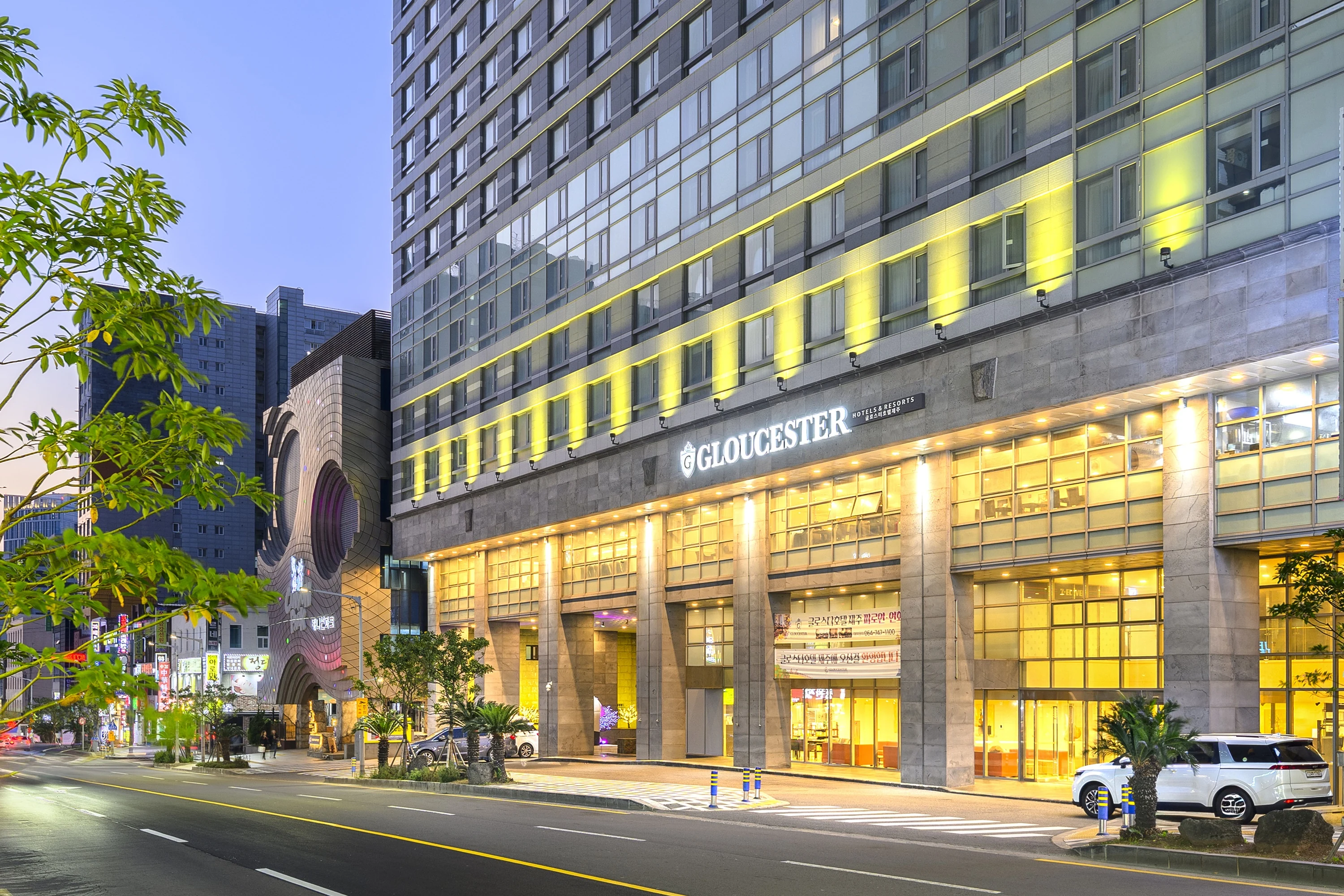 済州市三無路57のGloucester Hotel Jeju外観