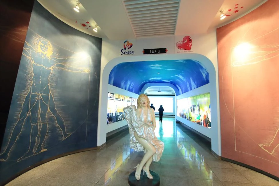 済州健康と性の博物館の館内展示廊下