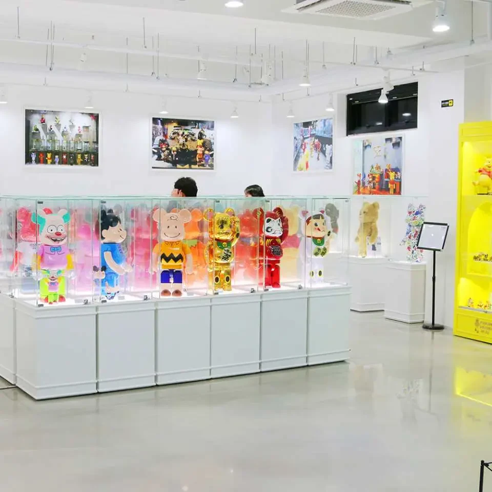 Figure Museum Jejuの実際のカラーフィギュア展示エリア