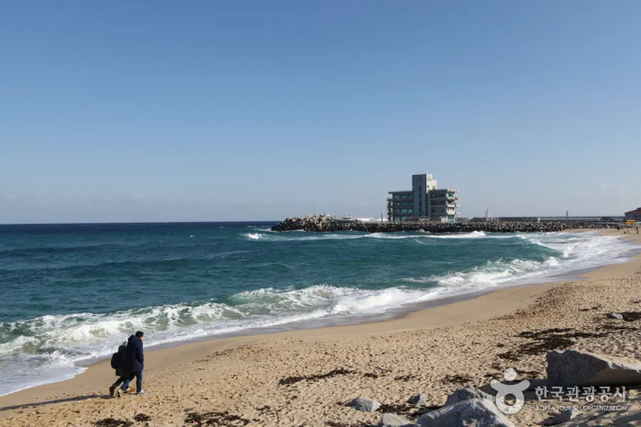 江陵・正東津の海岸