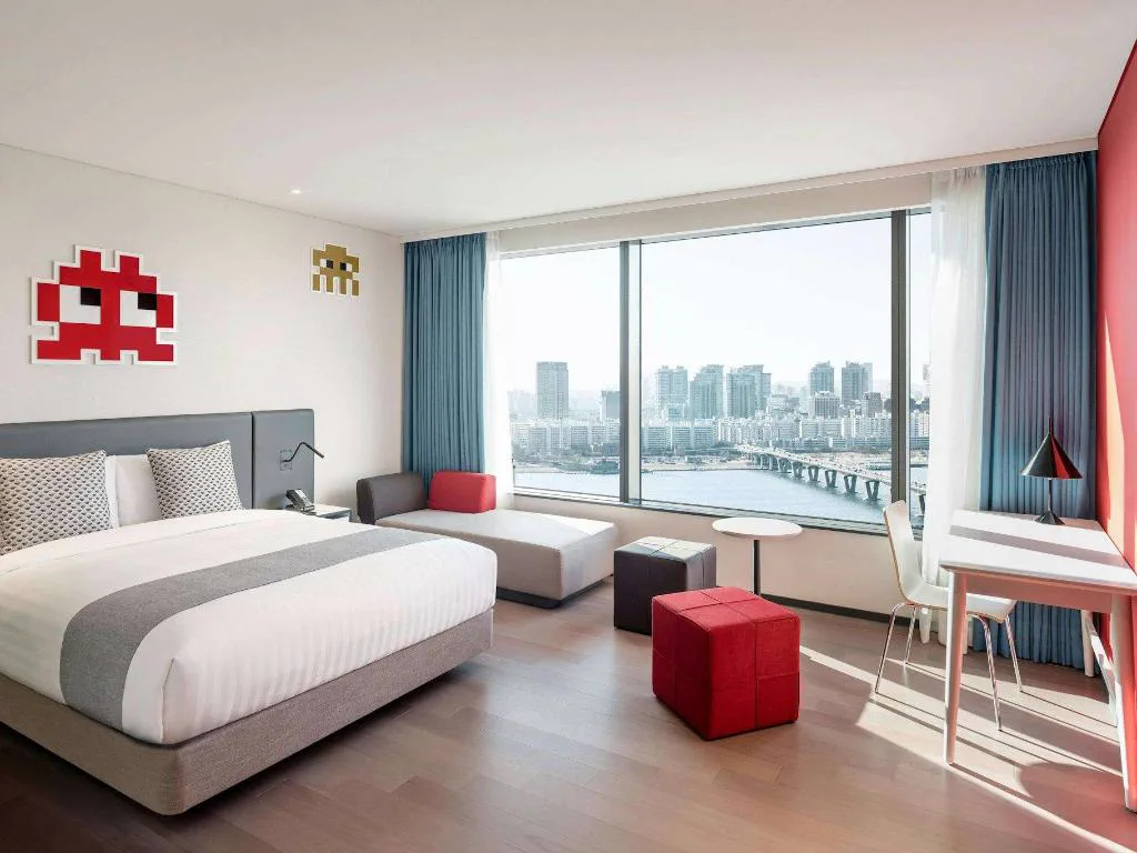 ibis Styles Ambassador Seoul Yongsan 客室からの眺め