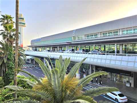 済州国際空港の到着ターミナル