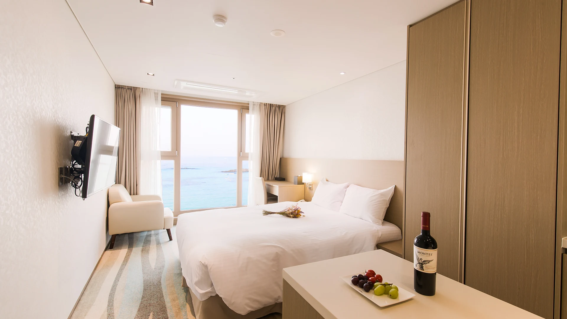 Ebenezer Hotel Jeju公式Deluxe Ocean全海景客室
